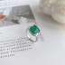 Vintage 8A Square Cubic Zirconia Party Ring 70200133