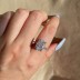 Luxury 8A Oval Cubic Zirconia Party Ring 70200135