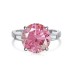 Sparkle Round Cubic Zirconia Wedding Party Ring 70200136