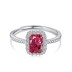 Sparkle Minimalism Cubic Zirconia Party Ring 70200143