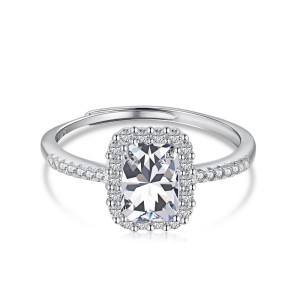 Sparkle Minimalism Cubic Zirconia Party Ring 70200143