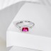 Vintage Rectangle Cluster Cubic Zirconia Party Ring 70200150