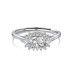 Vintage Rectangle Cluster Cubic Zirconia Party Ring 70200150