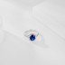 Classical Oval Cluster Cubic Zirconia Party Ring 70200152