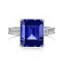 Sparkle Blue Cubic Zirconia Party Wedding Ring 70200153