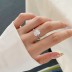 8A Raden Cut Oval Cubic Zirconia Party Wedding Ring 70200155