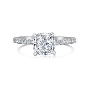 8A Raden Square Cubic Zirconia Party Wedding Ring 70200157