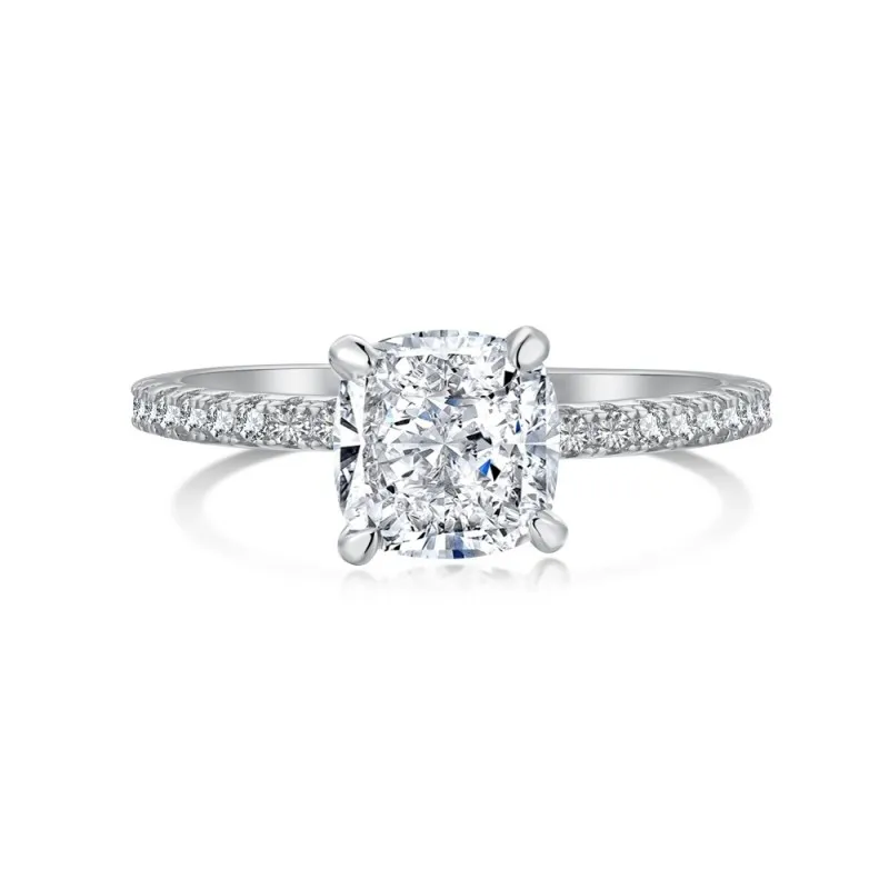 8A Raden Square Cubic Zirconia Party Wedding Ring 70200157