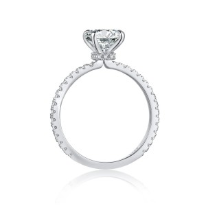 8A Raden Square Cubic Zirconia Party Wedding Ring 70200157