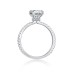 8A Raden Square Cubic Zirconia Party Wedding Ring 70200157