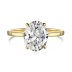 Sparkle Oval Cubic Zirconia Party Wedding Ring 70200161
