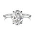 Sparkle Oval Cubic Zirconia Party Wedding Ring 70200161