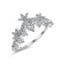 Unique V Shape Crown Cubic Zirconia Party Ring 70200170