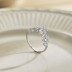 Unique V Shape Crown Cubic Zirconia Party Ring 70200170