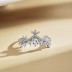 Unique V Shape Crown Cubic Zirconia Party Ring 70200170