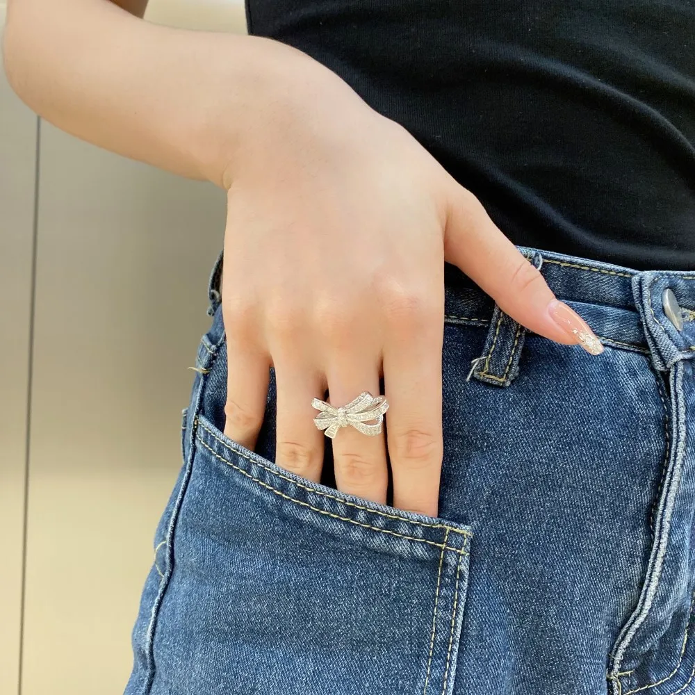 Luxury Bow Wedding Party Ring 70200178 - image2