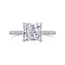 8A Square Cubic Zirconia Solitaire Wedding Party Ring 70200179