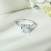 8A Square Cubic Zirconia Solitaire Wedding Party Ring 70200179