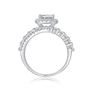 Stackable Sparkle Oval Cubic Zirconia Party Ring 70200180
