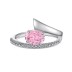 8A Waterdrop Cubic Zirconia Wedding Party Ring 70200181