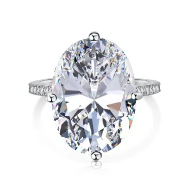 Luxury Oval Cubic Zirconia Wedding Party Ring 70200185