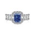 925 Sterling Silver Shiny Zirconia Solitaire Ring 70200198