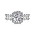 925 Sterling Silver Shiny Zirconia Solitaire Ring 70200198