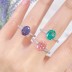 8A Cubic Zirconia Oval Solitaire Ring 70200231