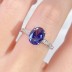8A Cubic Zirconia Oval Solitaire Ring 70200231