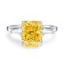 8A Cubic Zirconia Square Solitaire Ring 70200244