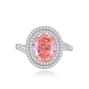 8A Cubic Zirconia Oval Solitaire Ring 70200245