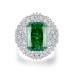 8A Cubic Zirconia Rectangle Solitaire Ring 70200250
