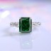 8A Cubic Zirconia Rectangle Solitaire Ring 70200252