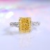 8A Cubic Zirconia Rectangle Solitaire Ring 70200252