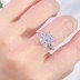 8A Cubic Zirconia Rectangle Solitaire Ring 70200252