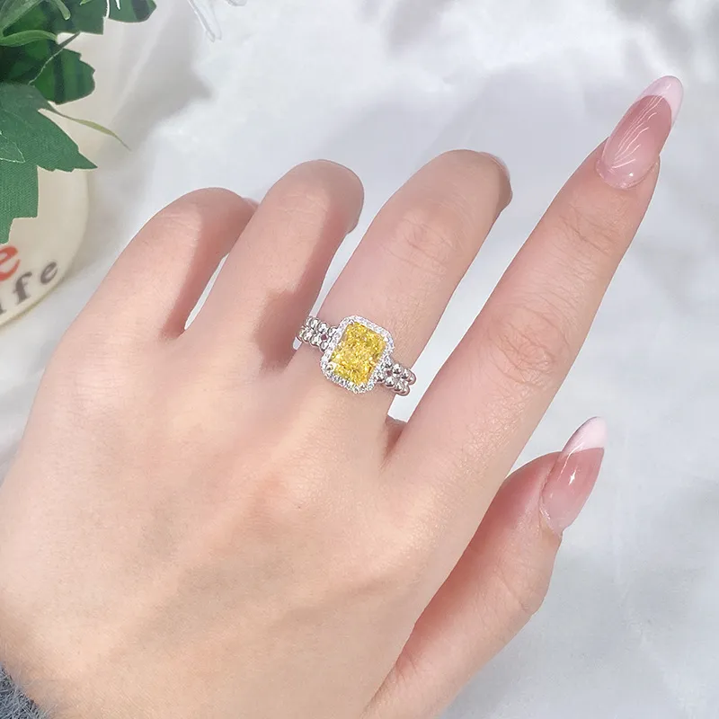 Ice Sugar High Carbon Diamond Ring 70200260 - image2