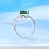 8A Cubic Zirconia Square Solitaire Ring 70200261