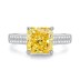 8A Cubic Zirconia Square Solitaire Ring 70200261