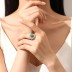 Oval High Carbon Diamond Cluster Ring 70200263