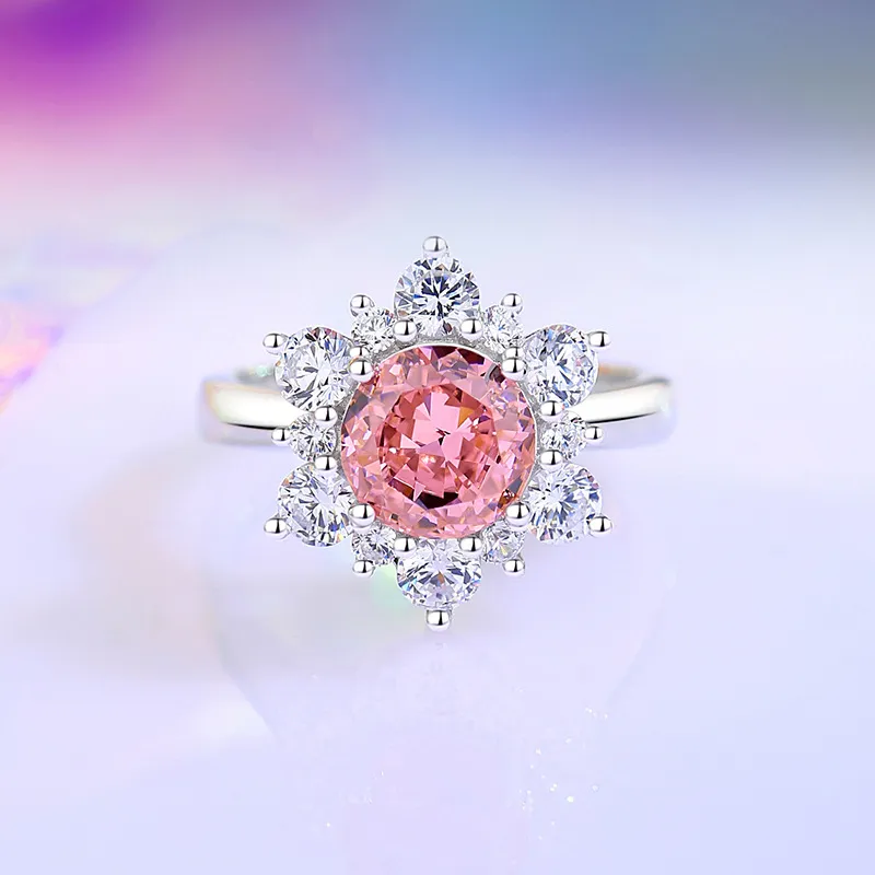 Snowflake High Carbon Diamond Solitaire Ring 70200278 - image4