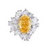 8A Cubic Zirconia Oval Cluster Solitaire Ring 70200281
