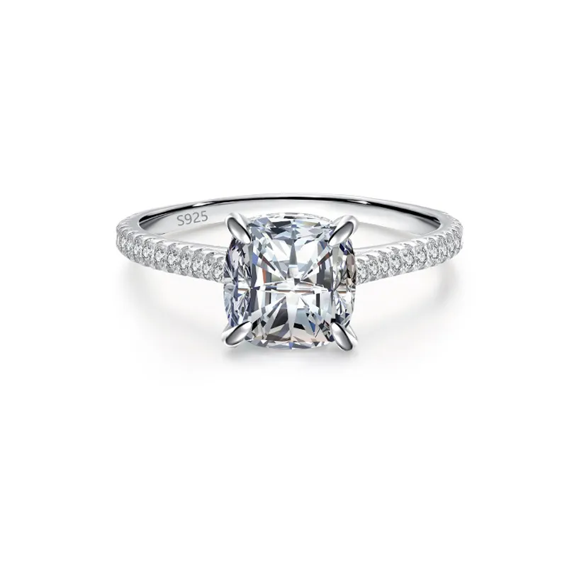 925 Sterling Silver Classic 1 CT Zircon Ring 70200370