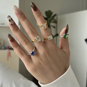 925 Sterling Silver Tanzanite Blue Cushion Solitaire Ring 70200387 925 Sterling Silver Tanzanite Blue Cushion Solitaire Ring 70200387