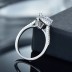 Sterling Silver Zirconia Heart Rings 70300011