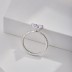 Plump Heart Zirconia Wedding Party Ring 70300024