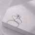 Plump Heart Zirconia Wedding Party Ring 70300024