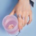 Rainbow Zirconia Heart Wedding Party Ring 70300026