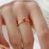 Red Zirconia Heart Wedding Party Ring 70300029