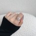 Rainbow Zirconia Heart Wedding Party Ring 70300030