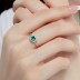 Vintage Zirconia Heart Wedding Party Ring 70300031